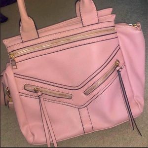 Vintage Kathy Ireland Pink shoulder tote bag . Like new .